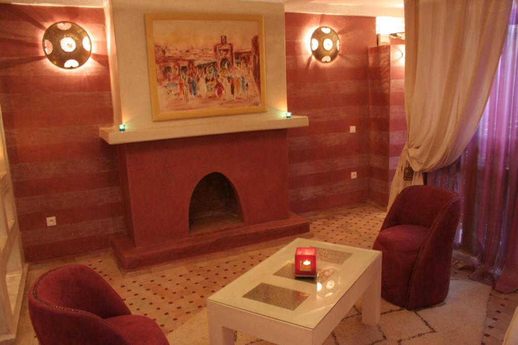 Riad Turquoise Marrakesh Rom bilde